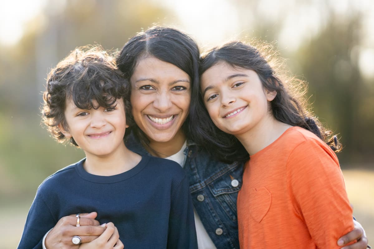 Caregiver assisting client in community setting